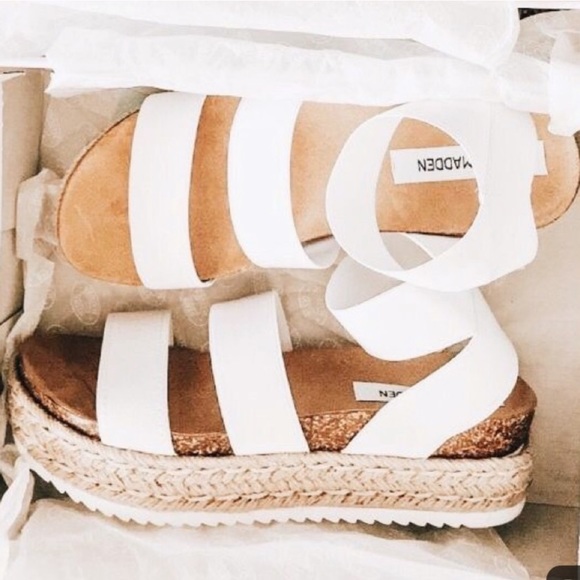 Steve Madden Kimmie Flatform Espadrille Sandals - Picture 6 of 8